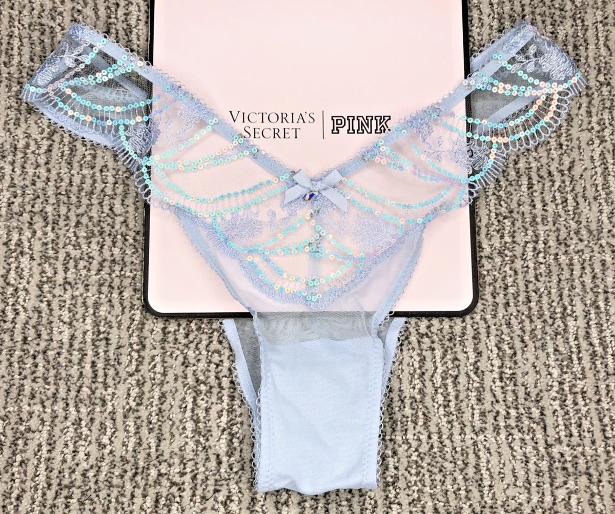 Victoria's Secret Dream Angels NWT Small Blue Sequin