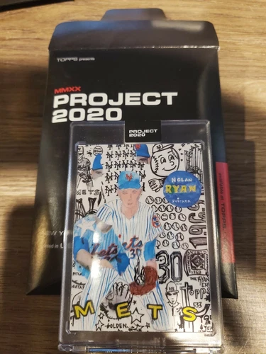 Topps Project 2020 Card #30 Nolan Ryan by Gregory Siff PR 2215 IN-HAND!