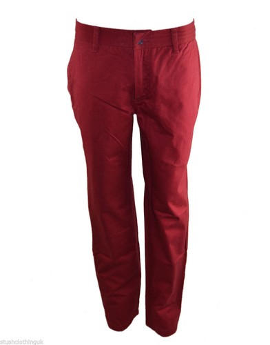 Pantalones chinos Eleven Paris de algodón de ajuste ajustado para hombre - Imagen 50 de 51