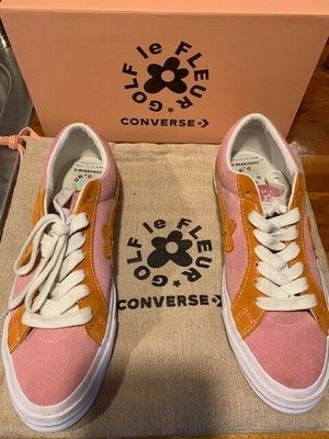 converse one star ox tyler the creator golf le fleur pink orange