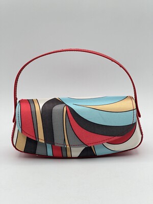 Makeup Bag Change Purse Sunglass Case Vintage 60s Retro Design Colors Funky Cute