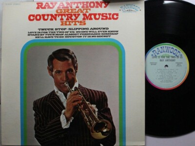 Jazz Lp Ray Anthony Great Country Music Hits / Love Is For The Two Of Us