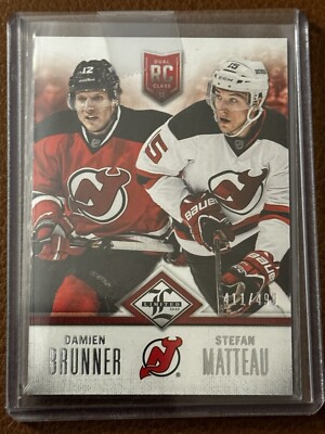 2012-13 LIMITED DAMIEN BRUNNER STEFAN MATTEAU #R-NJD 411/499