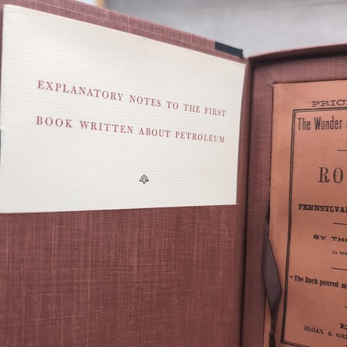 The Wonder of the Nineteenth CENTURY ROCK OIL Gale Facsimile of 1860 Book Slip - Picture 4 of 6