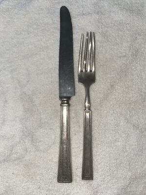 Vintage Yourex Silver Seal Silver Plate Flatware Lady Helen