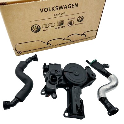 Original VW 1Set Ölabscheider Kurbelgehäuseentlüftung Für EOS Golf Jetta Passat
