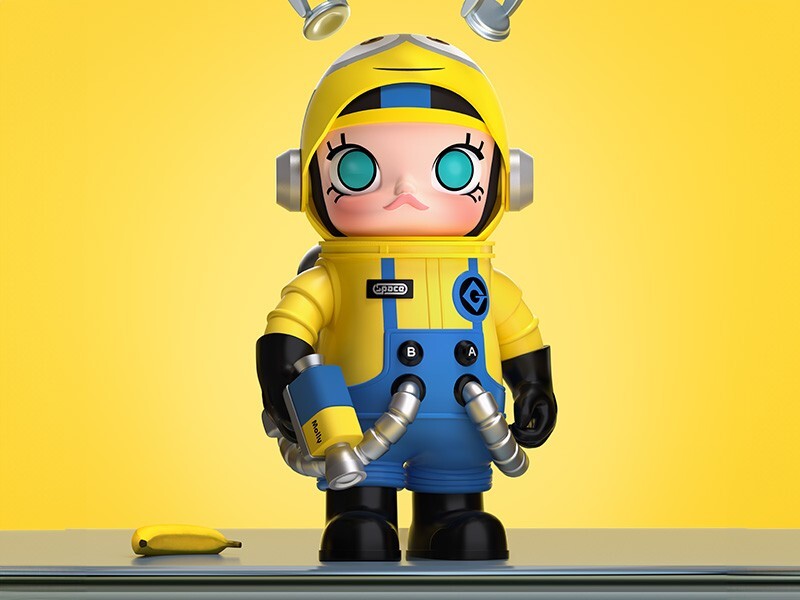 MEGA コレクション 400% SPACE MOLLY Minions MEGA SPACE MOLLY 400% Minions 2024 LIMITED – TOYSEZ