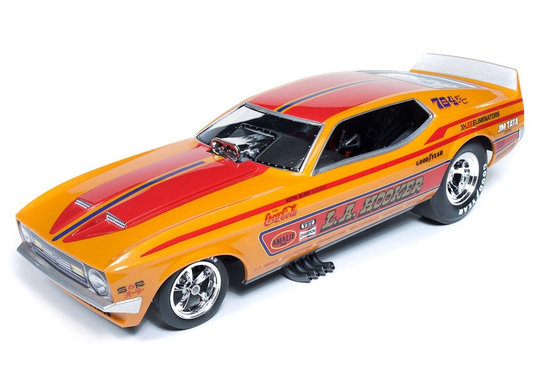 ミニカー L.A. Hooker 71 Ford Mustang Funny Car Auto World 1/18 AW1106 - L.A Hooker - Legends 1971 Ford