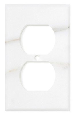 Calacatta Gold (Italian Calcutta) Marble Switch Plate Covers