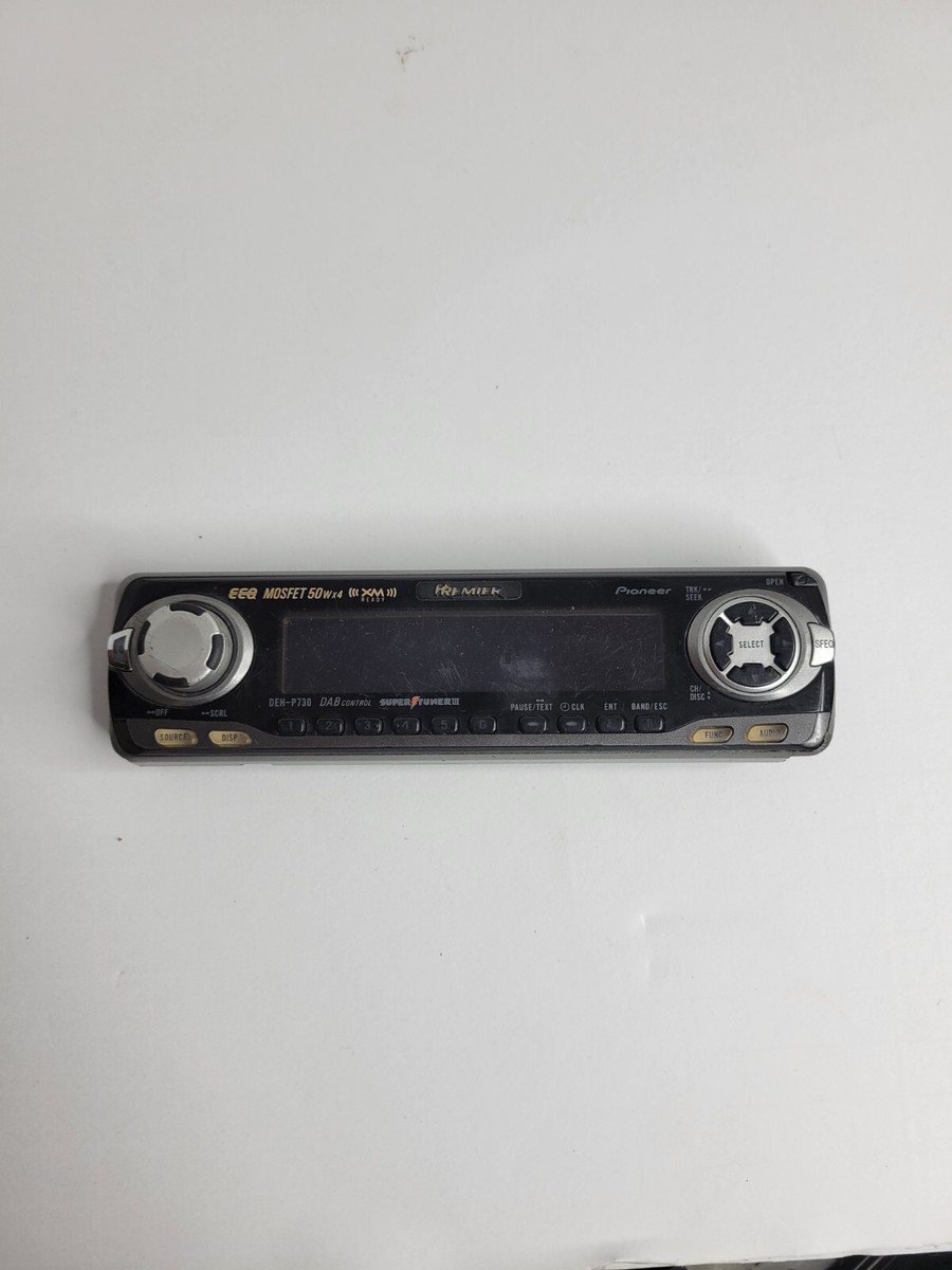 PIONEER PREMIER DEH-P730 CD PLAYER w/ BLUETOOTH Face