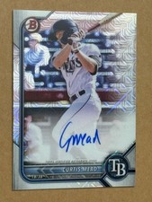 2022 Bowman Chrome CURTIS MEAD #BCMA-CMD Mojo Refractor AUTO