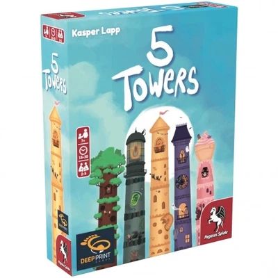 5 Towers (Deep Print Games) - Édition Anglaise - Photo 1/4