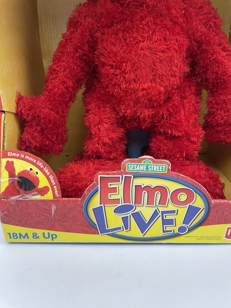 らぶにゃ◡̈♥︎  ELMO NEW 2008 Elmo Live! Fisher Price Sesame Street - *Needs New