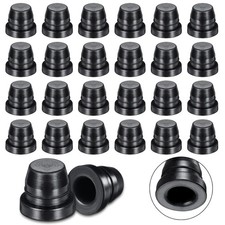 18 Pack Brake Bleeder Screw Caps Grease Fitting Cap Rubber Dust Cover for Cars