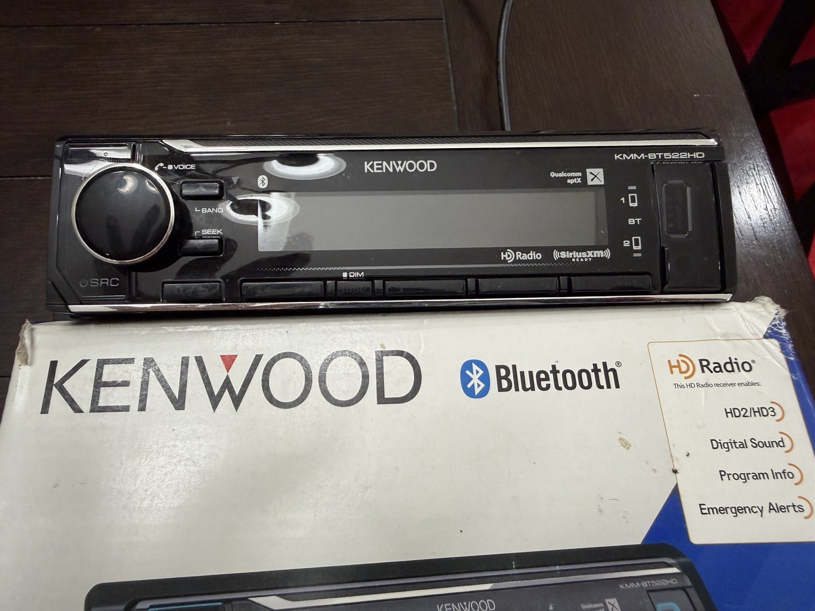 Kenwood KMM-BT522HD Car Stereo Bluetooth Digital Media Receiver