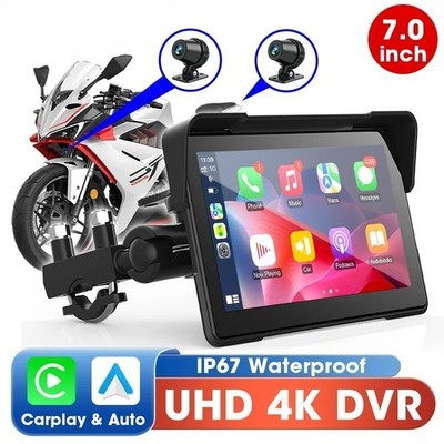 CarPlay Android Auto Motorrad Display Bildschirm GPS Navigation Digital Moto 