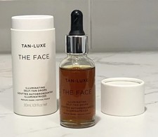 Tan-Luxe The Face Illuminating Self-Tan Drops Medium/Dark 1.01 oz Fast SHIP
