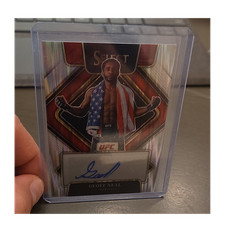Panini Select UFC Geoff Neal Signatures Prizm Autograph #SG-GFN MMA Card 2022