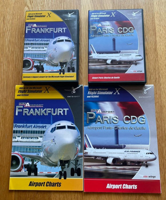 Mega Airport Frankfurt & Paris CDG Add-Ons PC Flugsimulator X & 2004 FSX