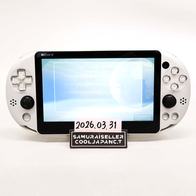 Sony Playstation PS Vita Silver PCH-2000 ZA25 Console Only PSV