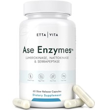 Potent Nattokinase 4000 FU Serrapeptase 240000 SPU Lumbrokinase 2000 FU Suppl...