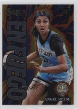 2024 Panini Select WNBA En Fuego Angel Reese #8 Rookie RC 1as0