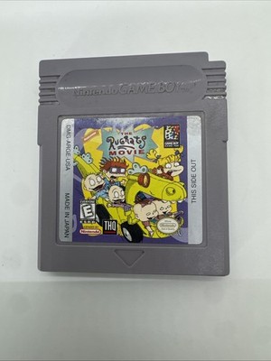 The Rugrats Movie Nintendo Gameboy Color GBC Authentic Genuine English