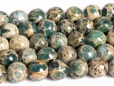 Green Sea Sediment Imperial Jasper Beads AAA Round Loose Beads 4MM 6MM 8MM 10MM