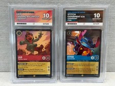 Lilo Causing an Uproar 137/204 & Stitch Experiment 626 166/204 CONSECUTIV ACE 10