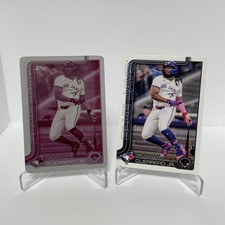 2025 Topps Series 1 Vladimir Guerrero Jr - 1/1 Magenta Printing Plate #163