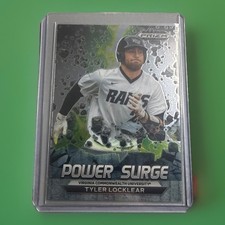 2022 Panini Prizm Draft Picks - Power Surge Tyler Locklear #PS-TL (RC)