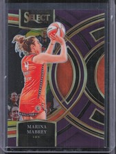 2024 Panini Select WNBA #190 Marina Mabrey Prizms Purple #/149
