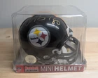 Plaxico Burress Autographed Riddell Mini Helmet Pittsburgh Steelers with COA