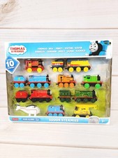 Thomas  Friends TrackMaster Sodor Steamies 10-Pack Push-Along Trains  Vehicles