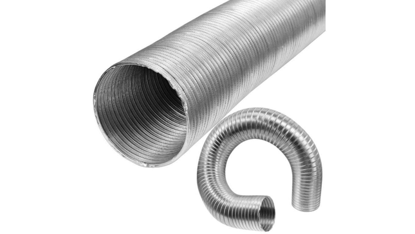 Spiro Aluminium Pipe Ventilation Duct Expandable Fi 03-009 A