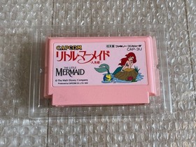 Little Mermaid Famicom Game NES Software Japan Import