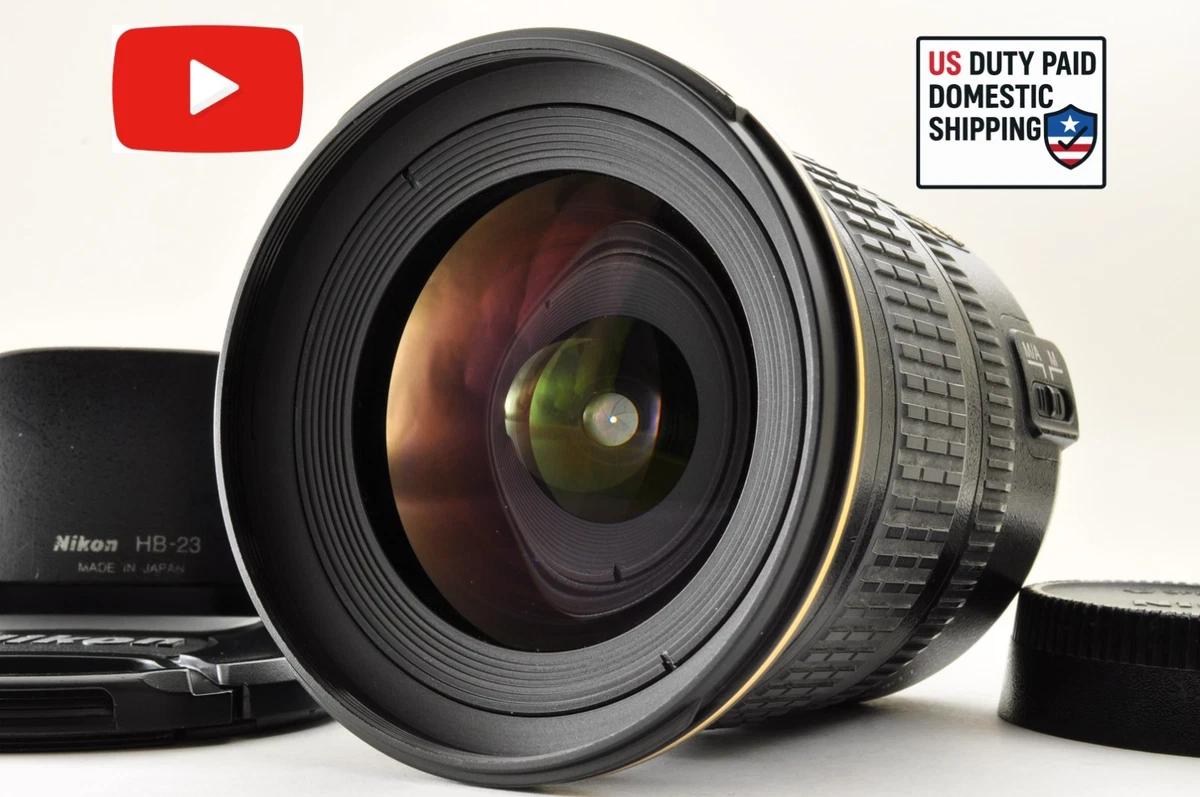 Objectif Nikon AF-S 12-24mm F/4 G IF ED DX - Ultra Grand-angle - Très Bon état