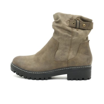 s.Oliver Damen Stiefelette Vintage Stiefel Taupe Boots Stiefeletten EU 40