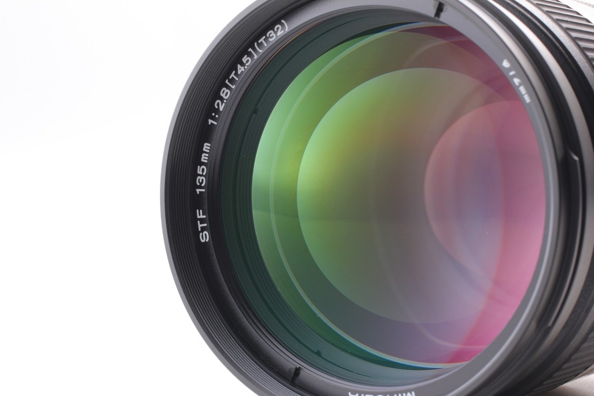 Rare [MINT] Minolta STF 135mm f/2.8 T4.5 T32 MF Lens Sony A Mount