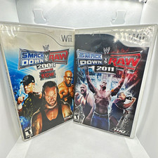 THQ WWE SmackDown vs. Raw 2011 Nintendo Wii Multiplayer T-Teen NTSC-U/C 2011