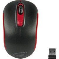 SpeedLink Ceptica Maus Funk Optisch Schwarz, Rot 3 Tasten 1600 Dpi