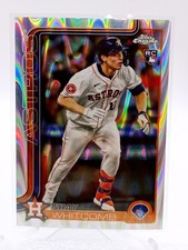 2025 Topps Chrome - Shay Whitcomb #251 RayWave Refractor (RC)