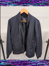 H&M Bomber Jacket Regular Fit Lightweight Siz...