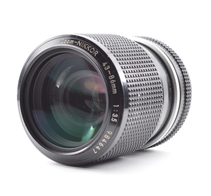 43-86mm Ai Nikon F3.5 Zoom : Zoom-NIKKOR NIKKOR f⁄3.5 NIKON for f3