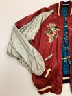 Vintage 1950s Korean War Sukajan Souvenir Reversible Velour Map Jacket Size — photo 4