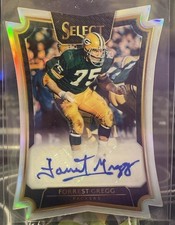 2016 Panini Select - Die-Cut Autographs Forrest Gregg Numbered /10 Auto SSP