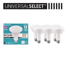 Universal Select 65/75/90-Watt Equivalent BR30 Dimmable LED Flood Light Bulb wit