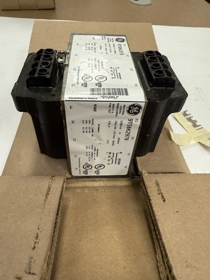GE 9T58K 2978 CONTROL POWER TRANSFORMER, 500VA, 240 X 480 pri, 120V Secondary - Image 4 of 4