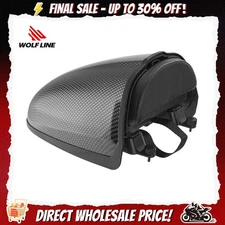 WOLFLINE Moto Carbon Fiber Look Rear Seat Cowl For BMW R NINE T R9T 2014-2023