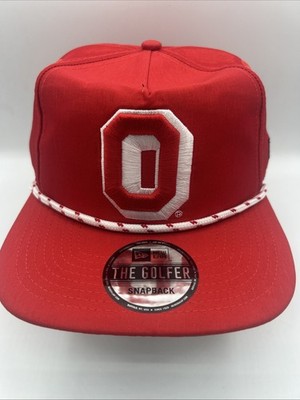Ohio State Buckeyes Hat New Era  ''Team Roper'' Poly Blend Snapback Cap H104